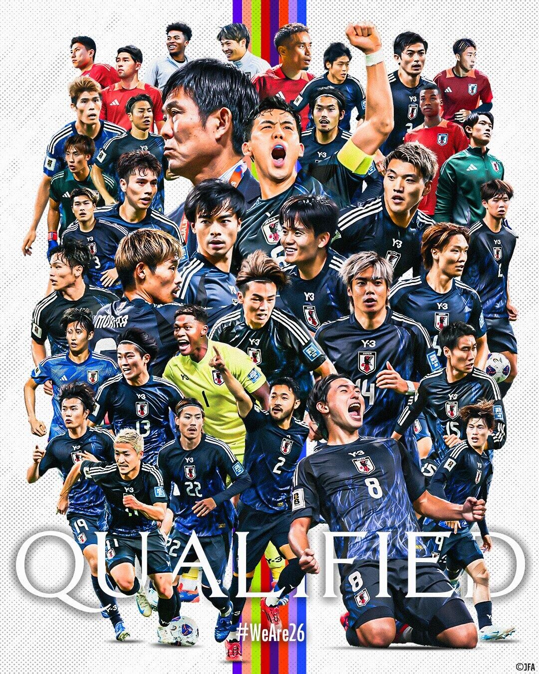 斷層領(lǐng)先！日本7輪6勝1平提前晉級(jí)世界杯，全球除東道主外首隊(duì)！