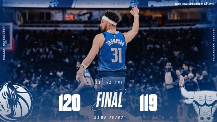 險勝公牛！獨行俠官方曬贏球海報 克萊成為封面人物