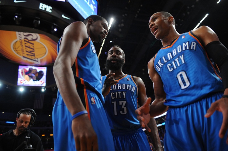 雷霆三少得分全部進入歷史前20！他們是NBA歷史最大的如果嗎？